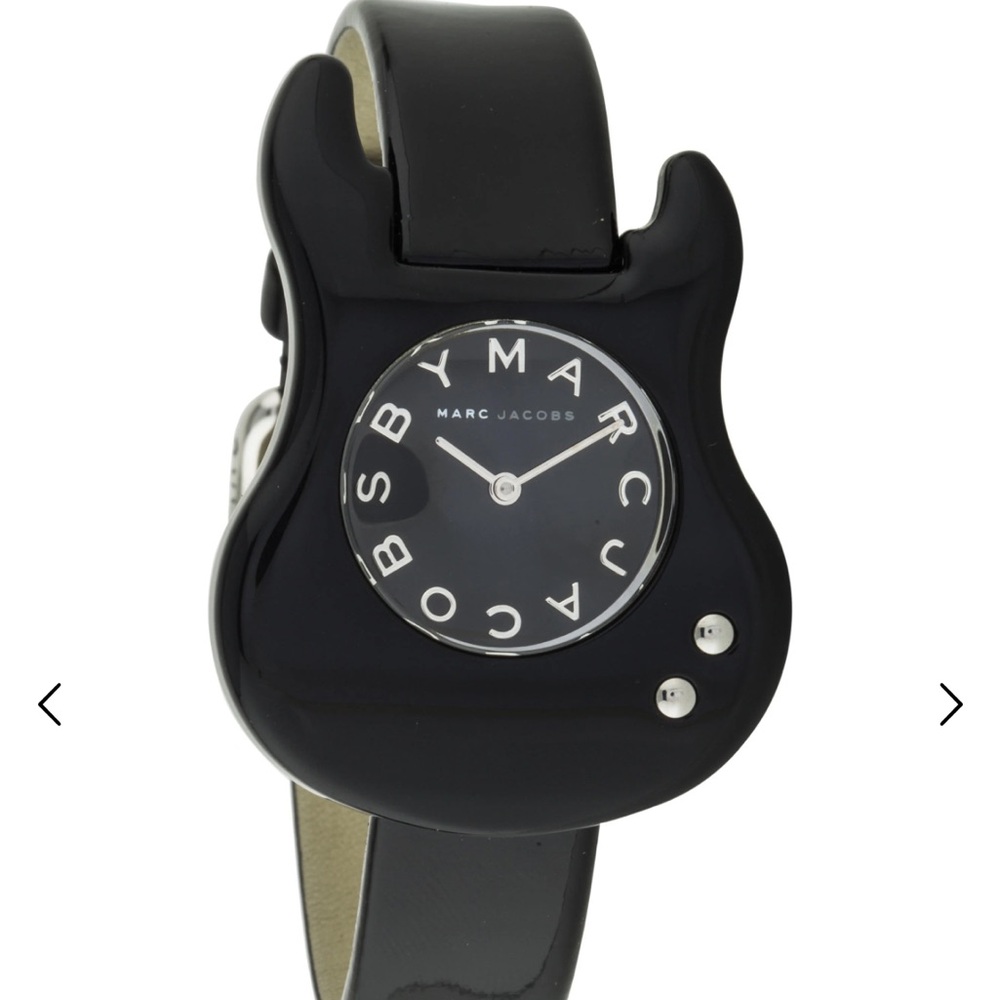 Marc Jacobs Black Guitar-Inspired Timepiece